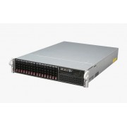 Supermicro Сервер Supermicro Ultra SuperServer 2U 220U-TNR 2x5320 26C 2.2GHz/4x64Gb RDIMM 3200(32xslots)/2xPM9A3 960GB NVMe(24x2.5")/2x10GbE RJ45/2x1600W/22xNVMe Config (SYS-220U-TNR.)